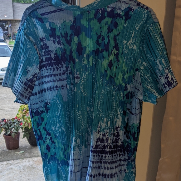 Ombre pleated tunic - Picture 3 of 5